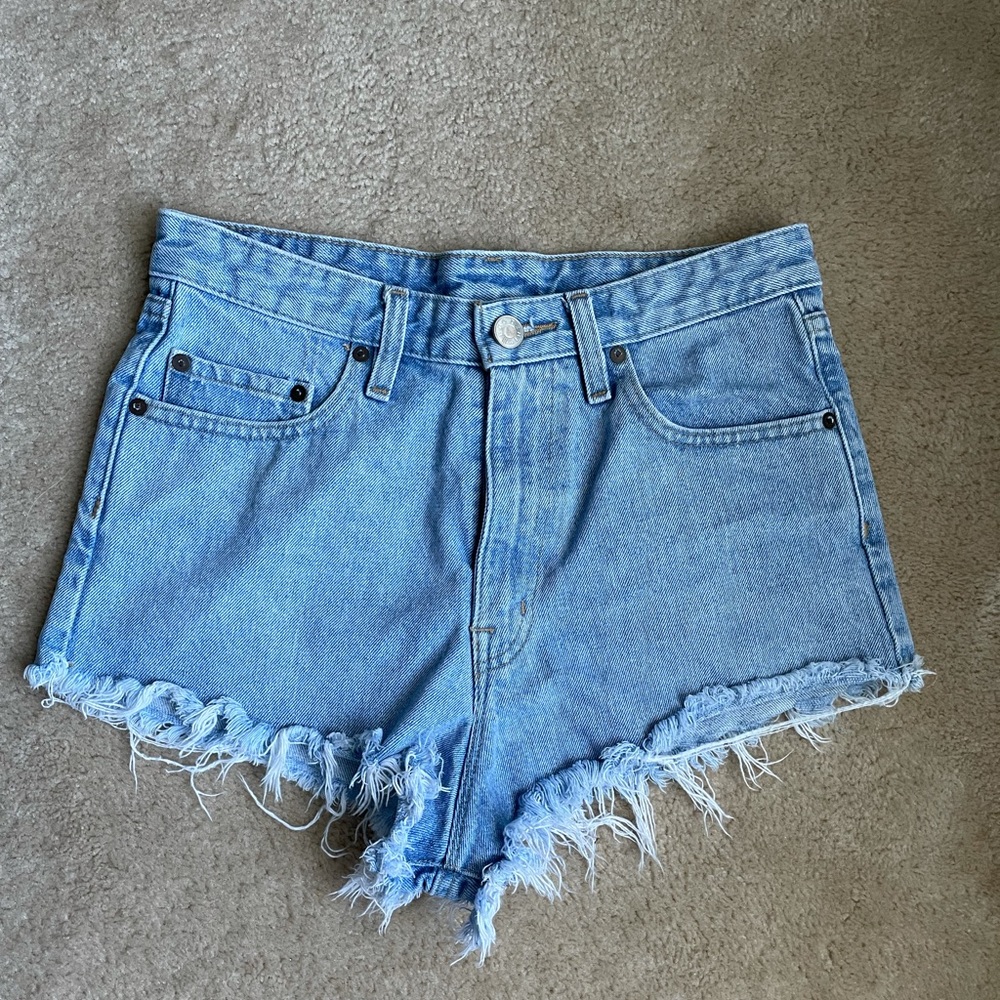 Urban Outfitters High Waisted Denim Shorts